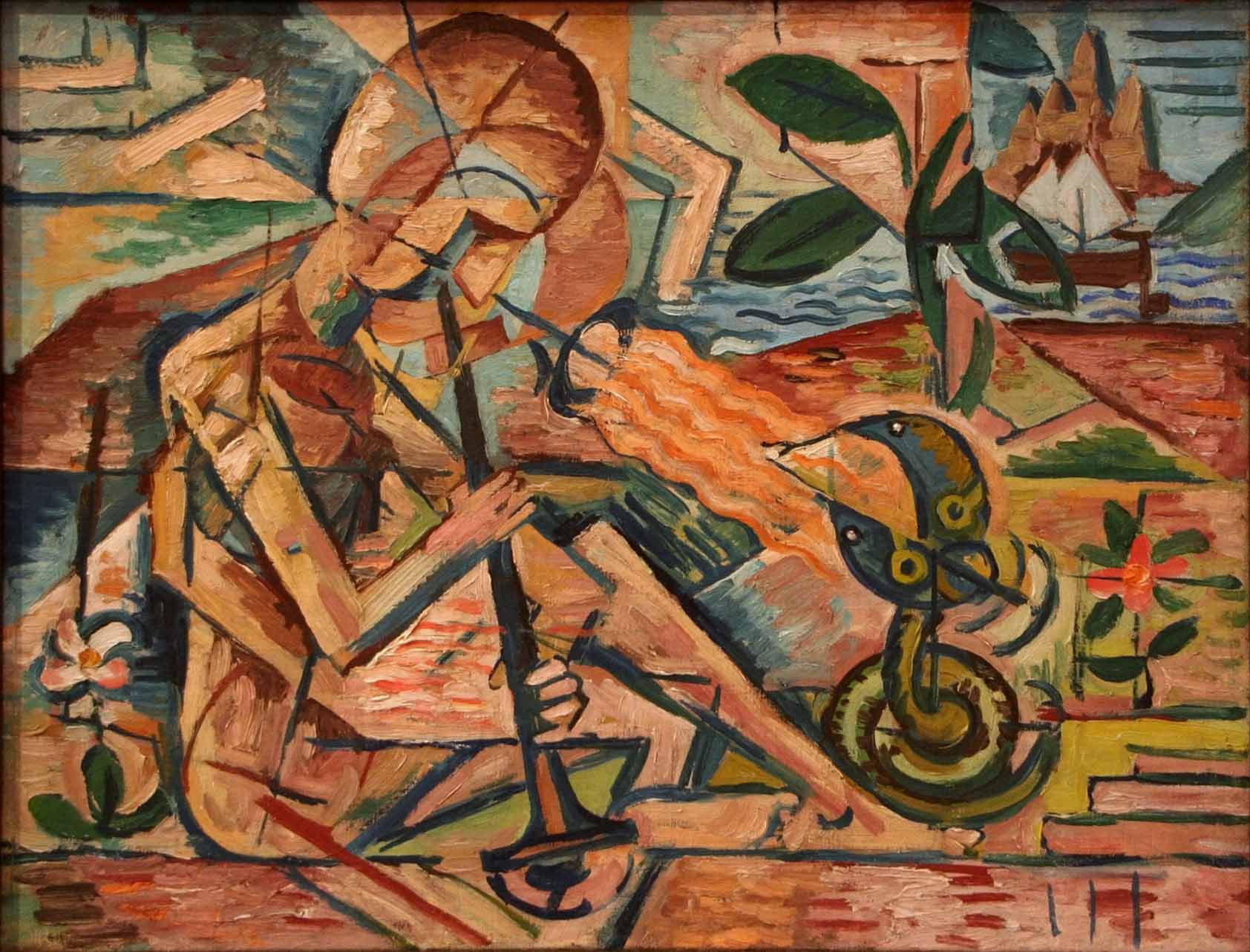 Fakir Taming Snakes